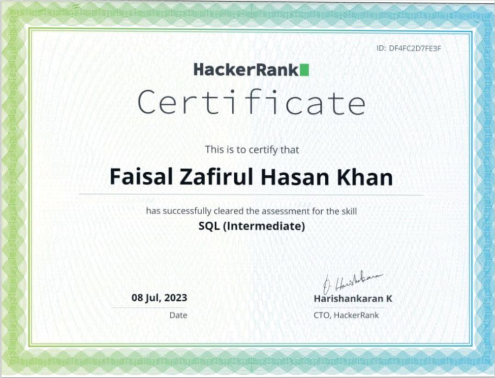 SQL By Hackerrank